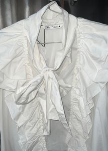 Zara Frilled Shirt
