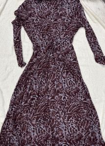 Y2k Animal Print Dress