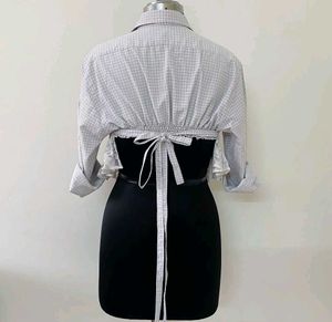 Vintage Style Crop Shirt ✨