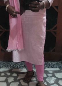 Kurta with bottom and dupatta