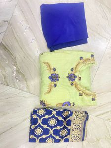 Elegant Indian Gown Set