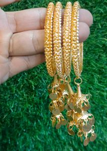 Golden Bangle Set