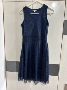 Shimmery Blue Party Wear+ HP Bag