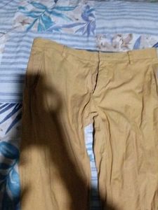 Allen Solly Brown Trousers