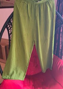 Green Embroidered Cord Set