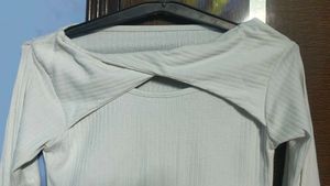 Ribbed Long Sleeve Top