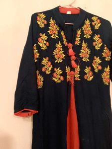 Layered embroidery gown ( Women's)