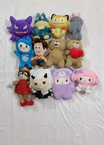 Pikachu Plushie Collection