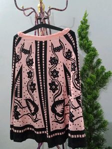Boho Print Ethnic Medi Skirt