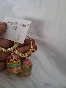 MUlti COLOR JHUMKA