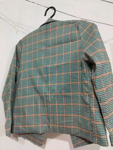 Plaid Or Checked Blazer