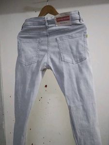 Distressed Denim Jeans