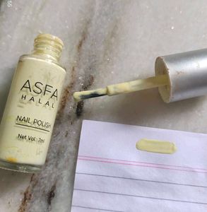 ASFA Halal Nail Polish  5 all together