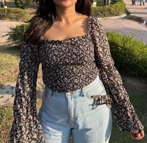 Daisy Smocked Top