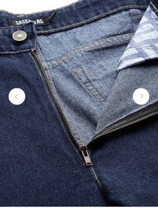 Slit Hem Jeans