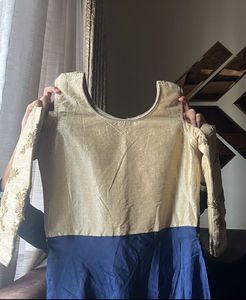 Off shoulder Ethnic Gown