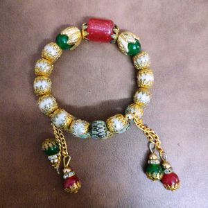 Beaded Charm Bracelet