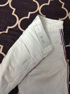 White life denim