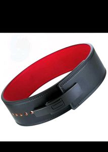 Weight Lifting Belt - Black & Red