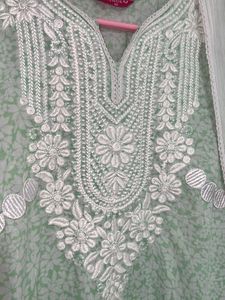 Classy Light Green Kurta Sets