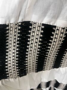 White &amp; Black Skirt