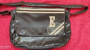 Edwin Brown 'E' Messenger Bag