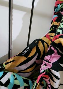ONLY Monsoon Fun Cotton Mini Dress