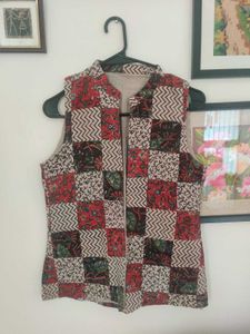 Patchwork Quilted Vest