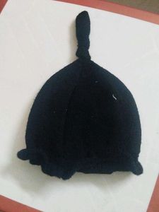 Cute Black Knitted Cap