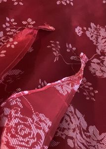 Dressberry Red Floral Slit Dress