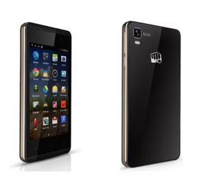 Micromax Canvas Fire 2 (A104) Black-Gold