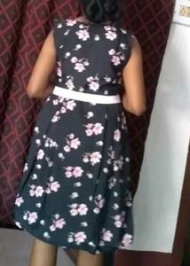 Floral A-line Dress