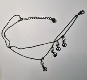 Black Metal Anklet