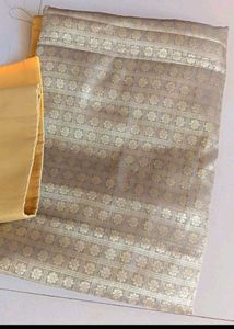 Kanjivaram Mustard Saree🔥