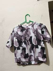 Multi Colour Crop Top