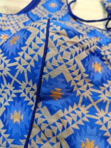 Blue Multicolour Blouse