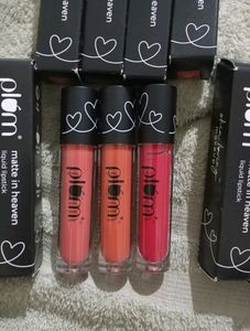 Plum Matte Liquid Lipstick Each For 250rs
