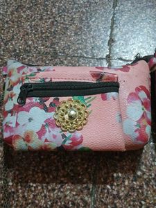 Floral Print Pouches