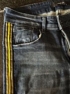 Yellow Strip Demin