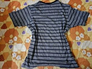 Striped T-Shirt with Pocket