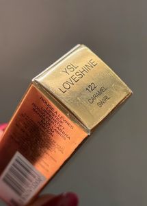 YSL Loveshine Lipstick-122Caramel SWIRL