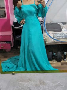 Sea Green Gown
