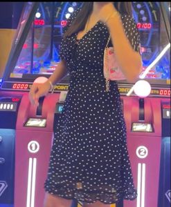 Polka Dot Mini Dress