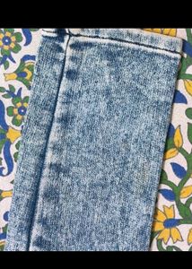 Floral Embroidered Jeans