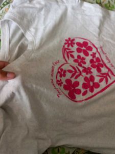 Floral Heart Tee
