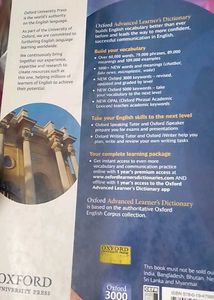 Oxford Learner&#39;s Dictionary