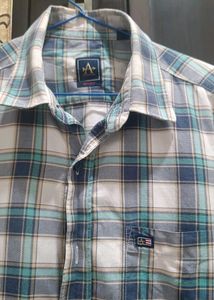 Arrow Blue Checkered Shirt