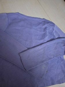 Trendy Lavender Cardigan