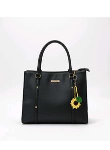 Crochet Sunflower Keychain