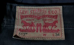 Dark Wash Straight Leg Jeans